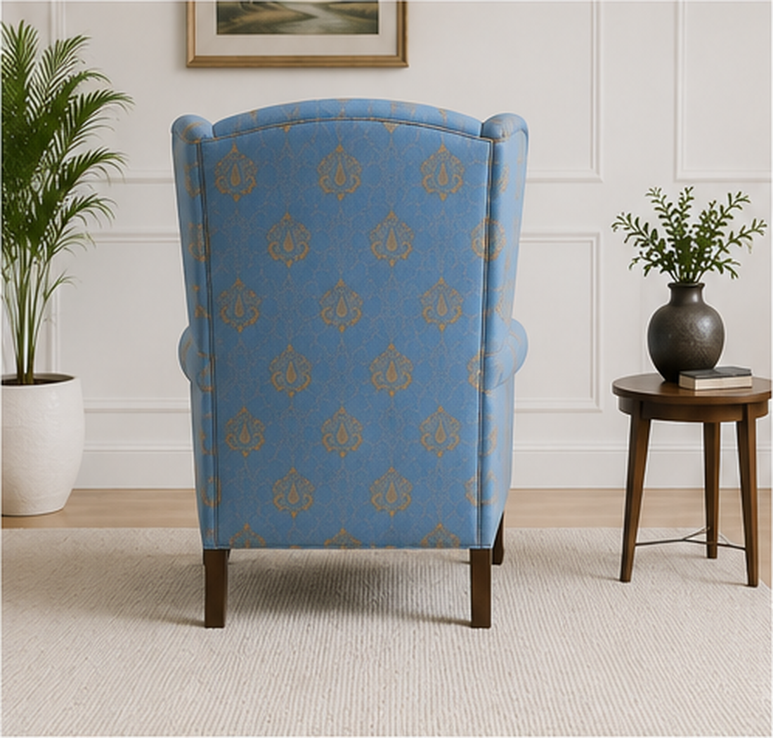 Classic Wingback Lounge Chair