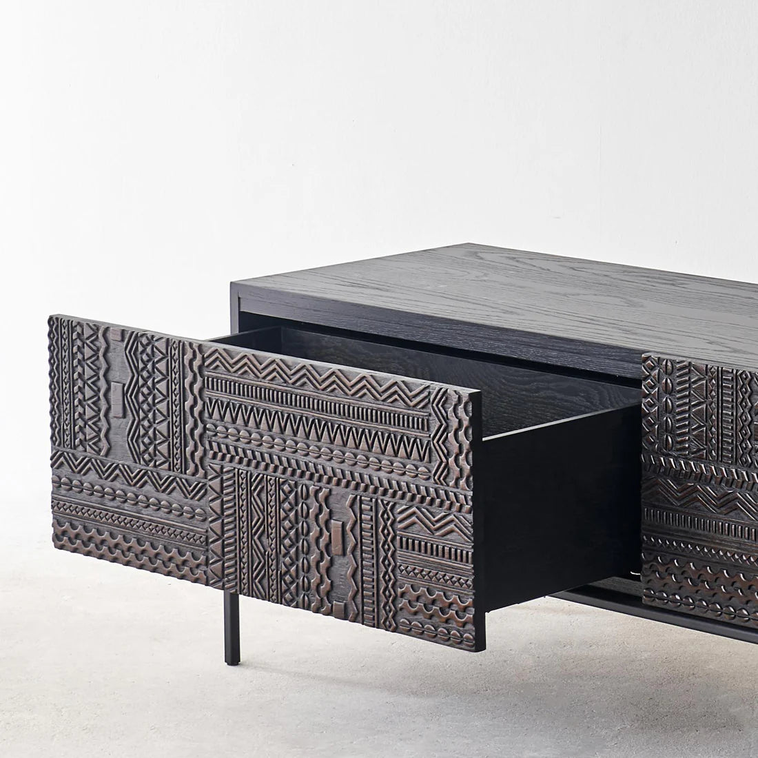 Ancestors Carved TV Unit