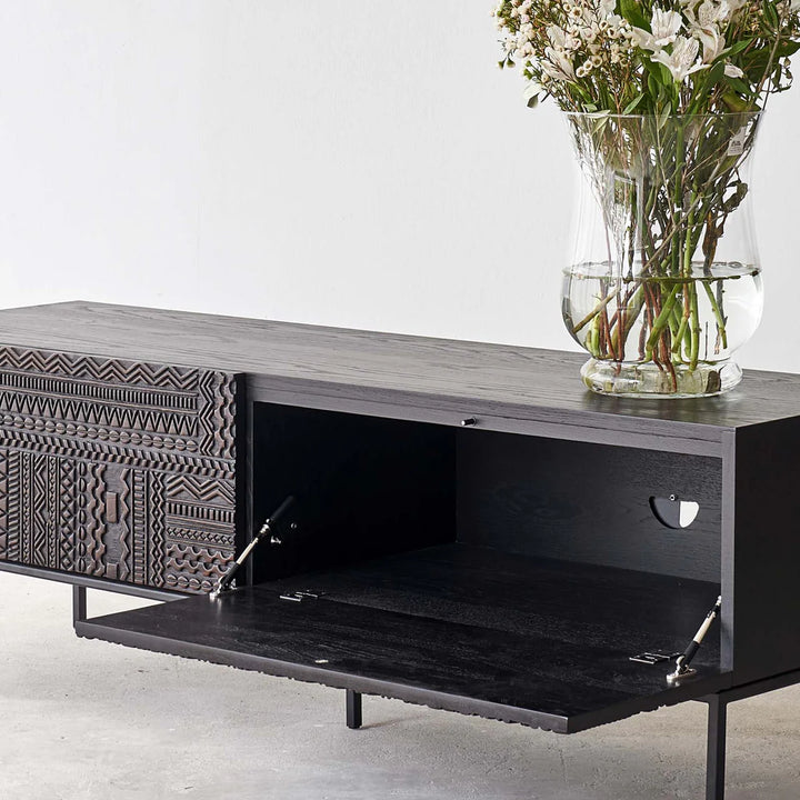 Ancestors Carved TV Unit