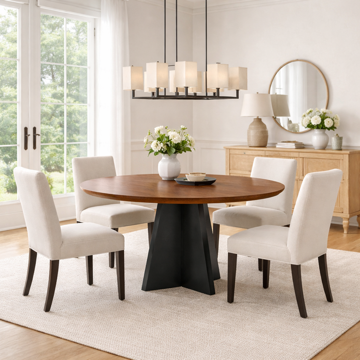 Zoro Wooden Dining Table Set