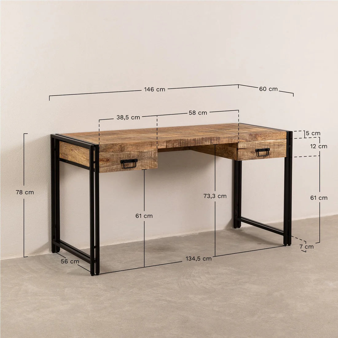 Diana Study Desk
