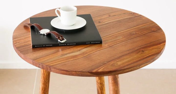 Pencil Solid Wood Side Table
