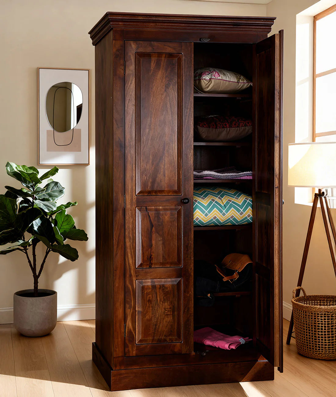 Urban Solid Wood Wardrobe