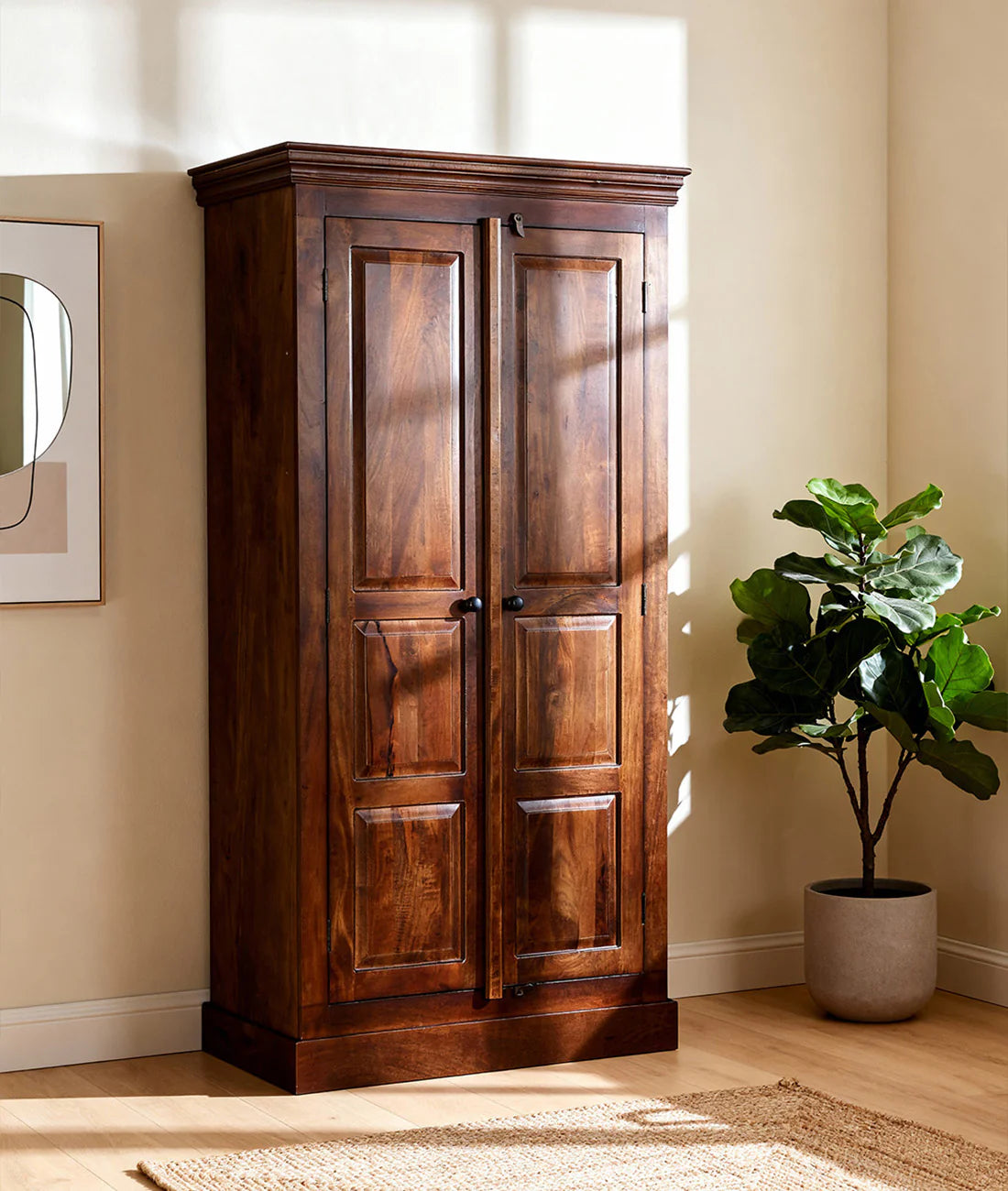 Urban Solid Wood Wardrobe