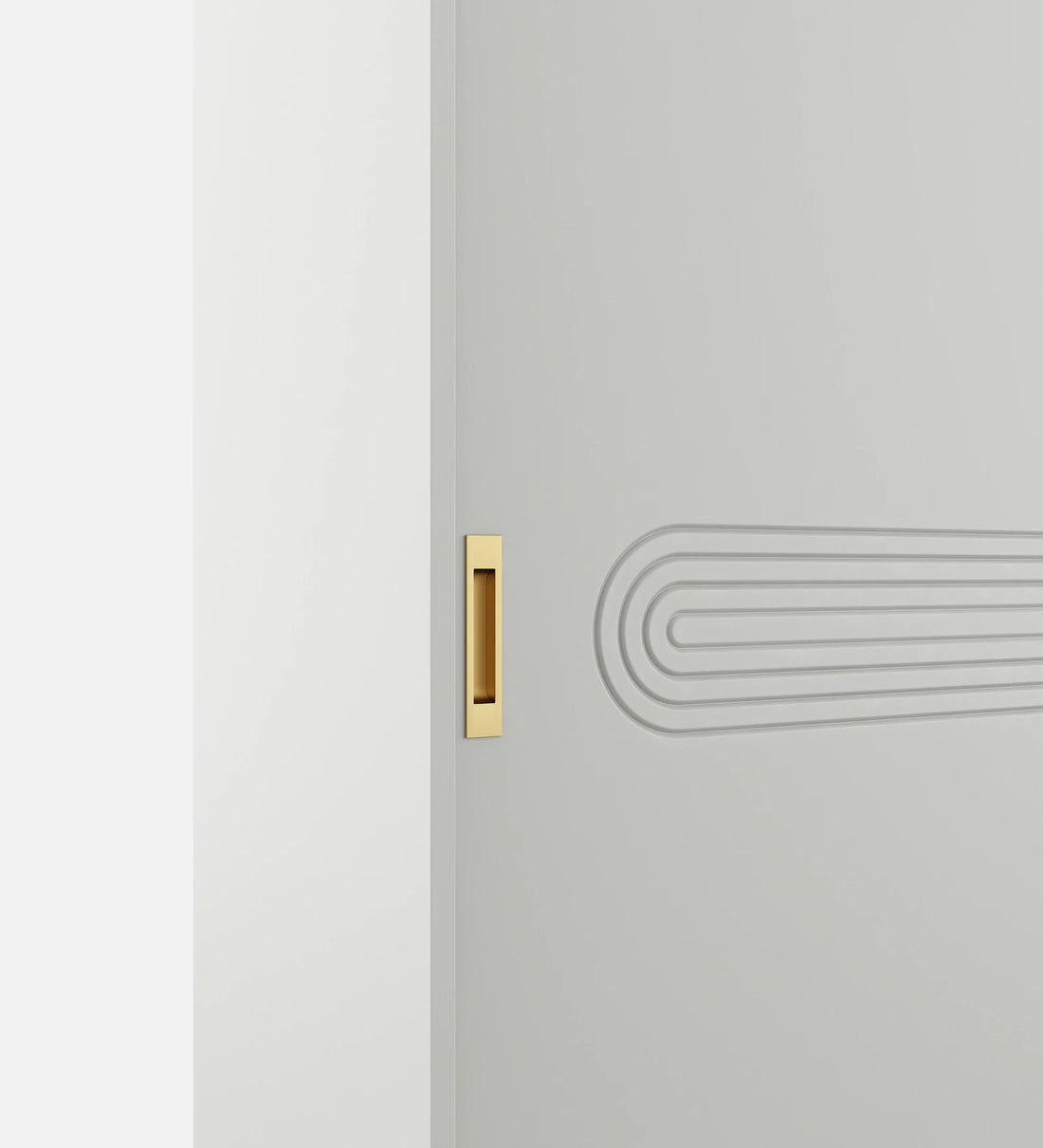 The Cascada 2-Door Sliding Wardrobe in Pumice Grey