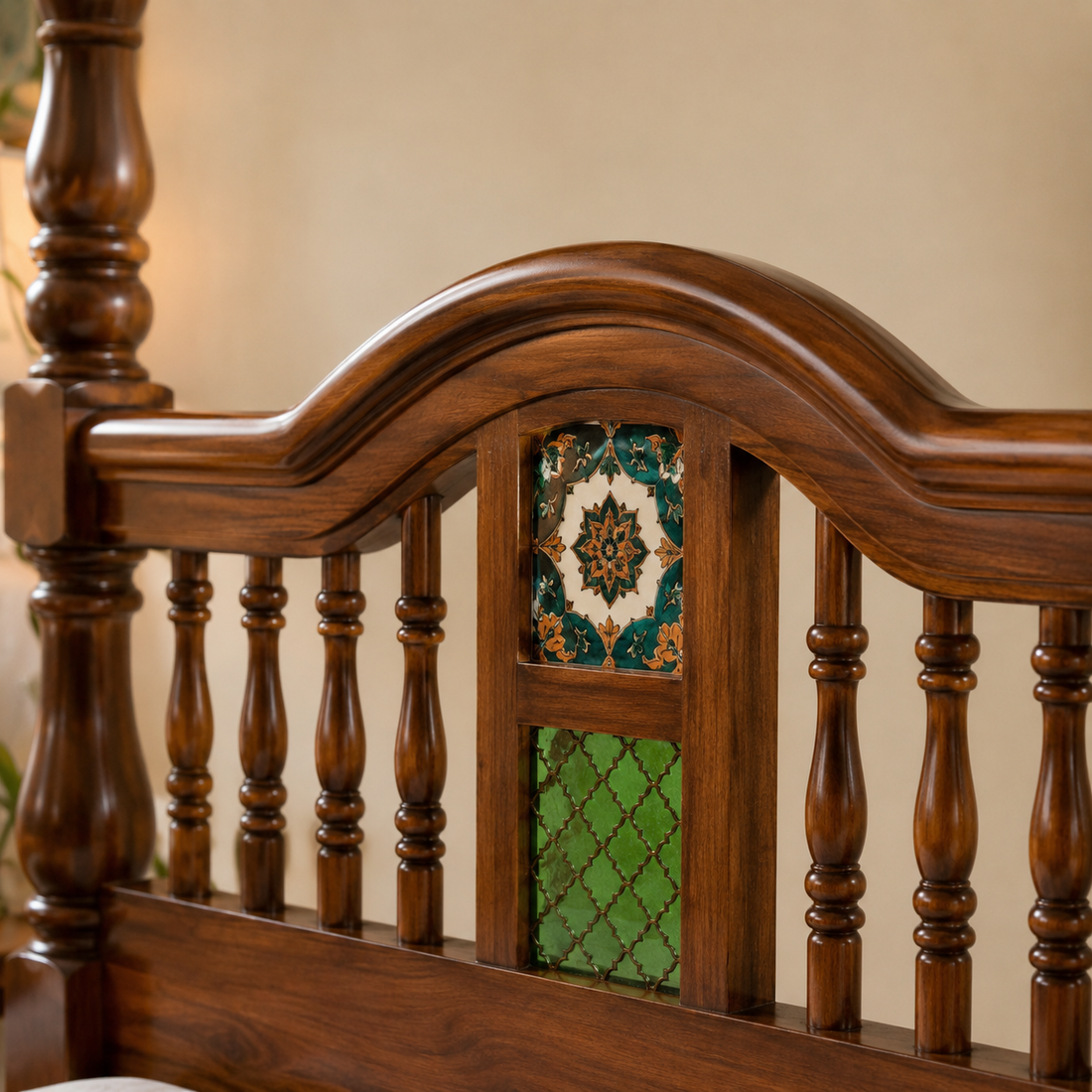 Artisan Canopy Spindle Bed