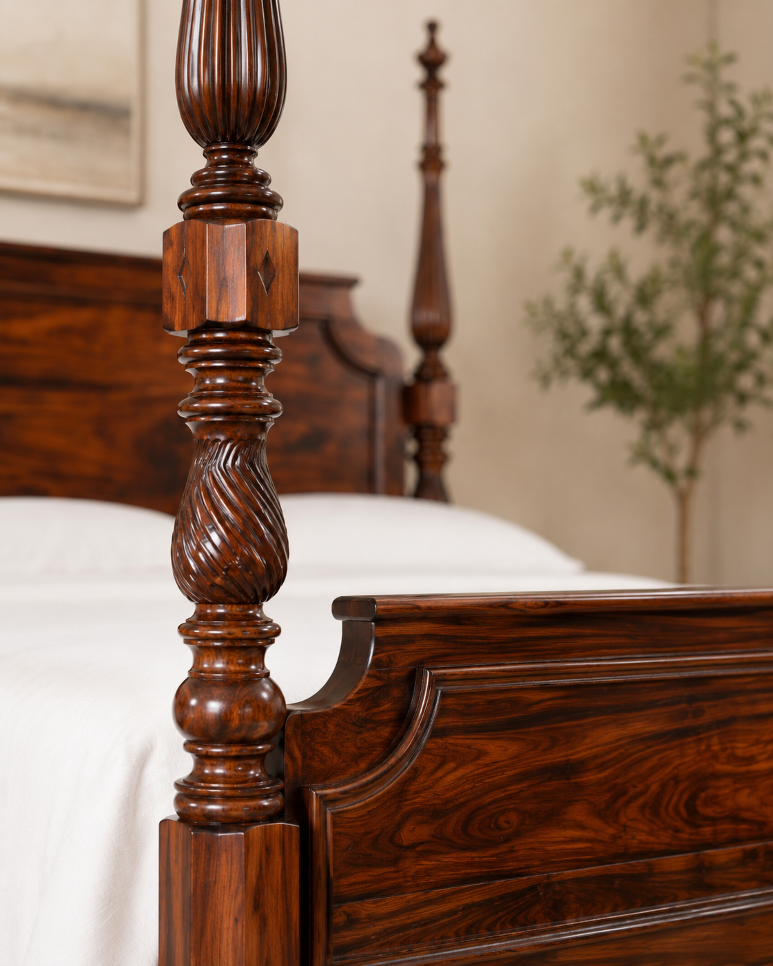 Classic Estate Four Poster Bed