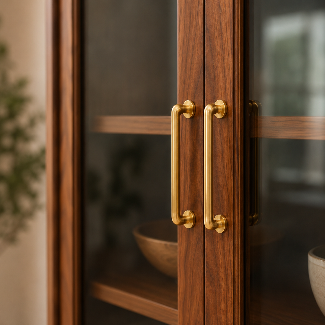 Verona Grand Solid Wood Crockery Cabinet