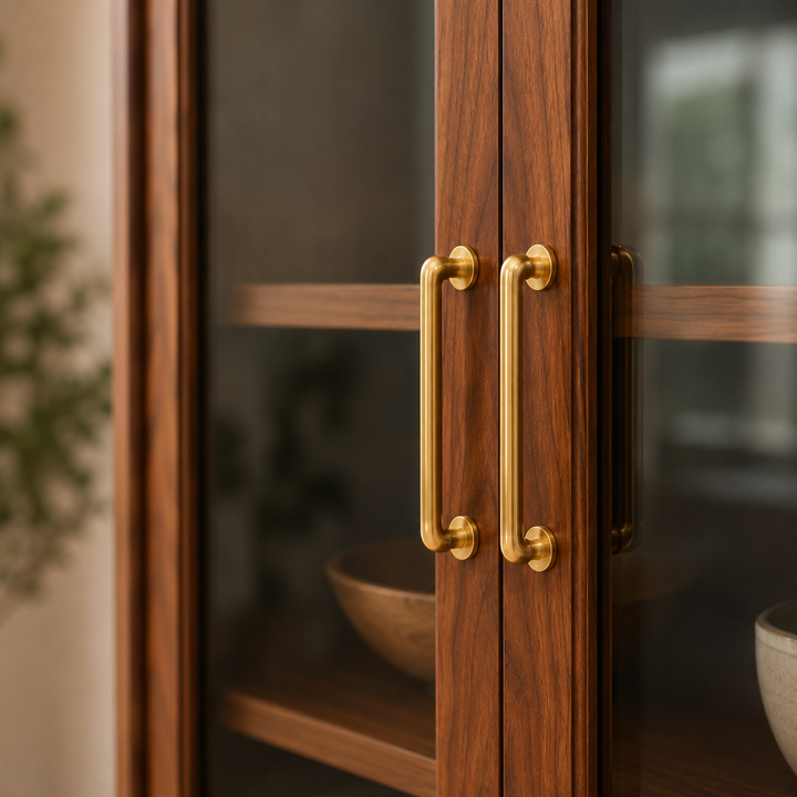 Verona Grand Solid Wood Crockery Cabinet
