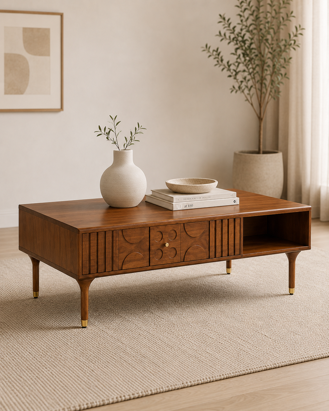 Nova Artisan Solid Wood Coffee Table