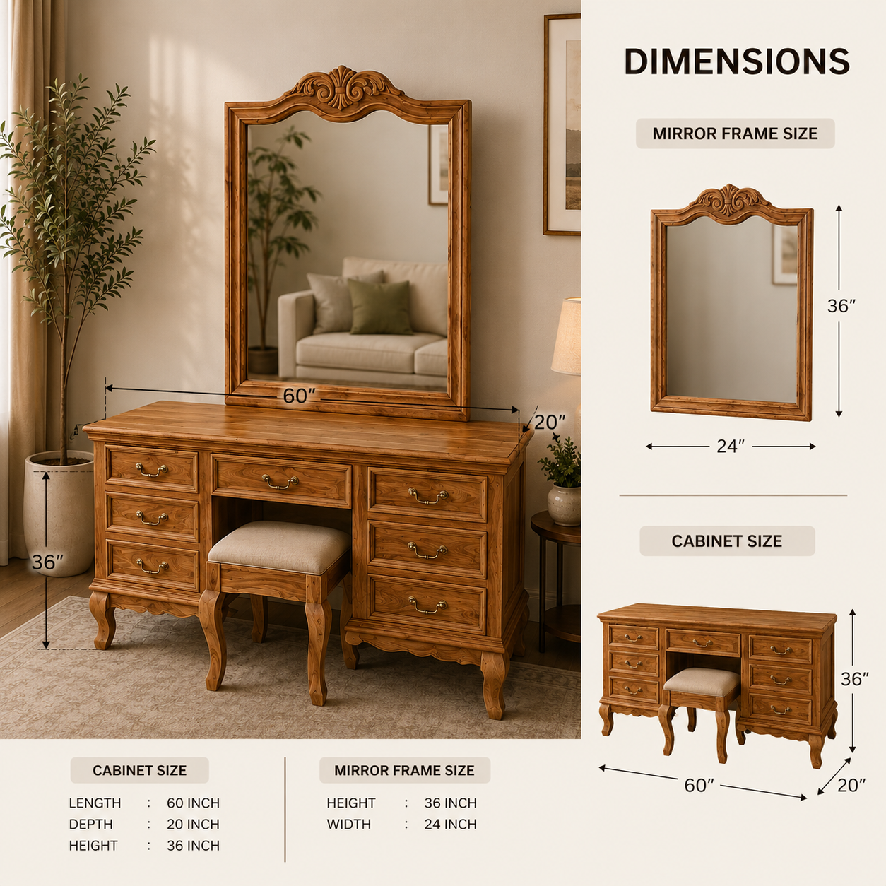 Antique Dressing Table