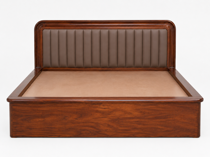 Luxe Upholstered Platform Bed