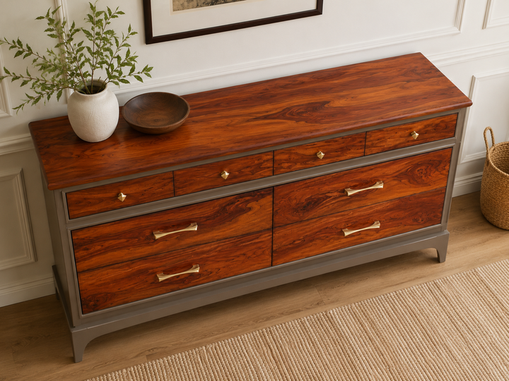 Regal Rosewood Chest of Drawers