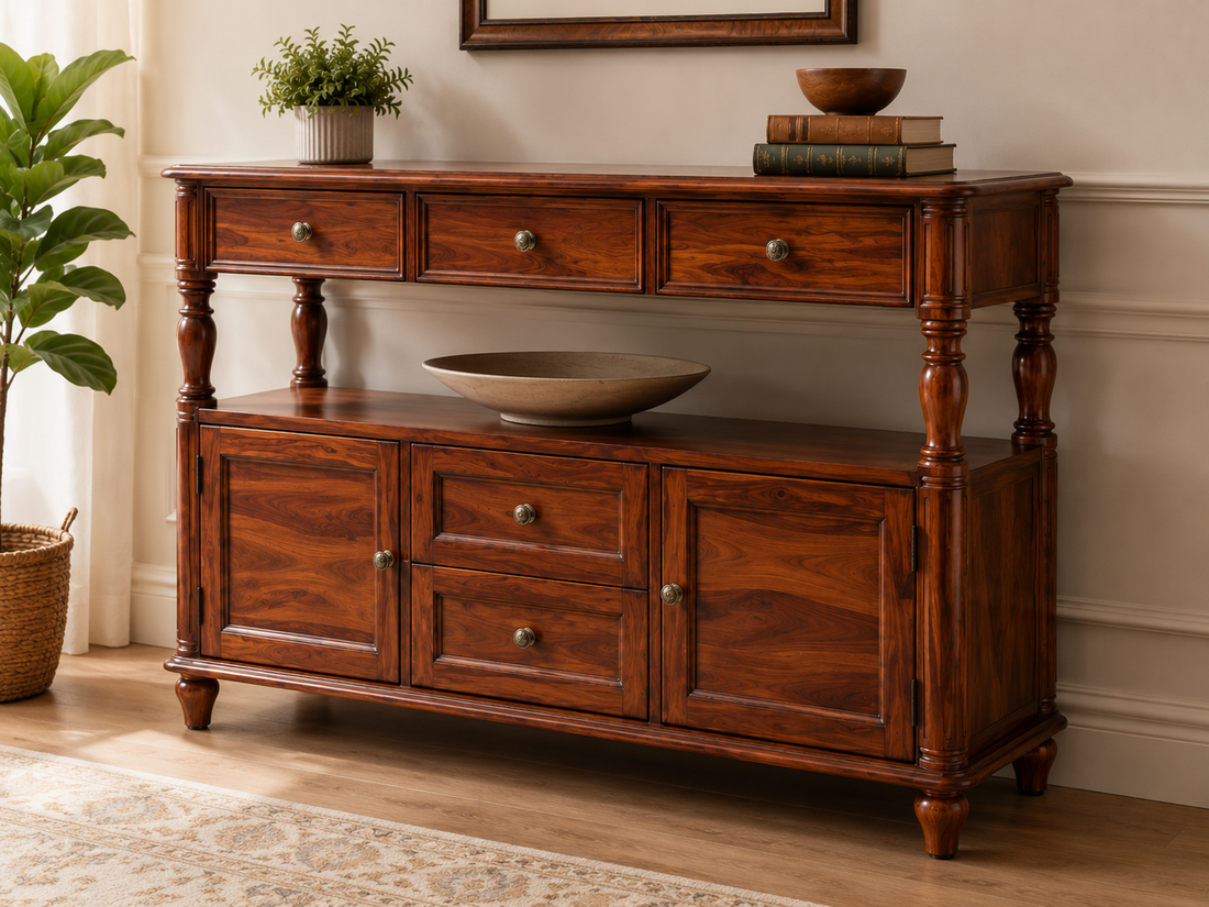 Regalia Heritage Solid Wood Console Cabinet