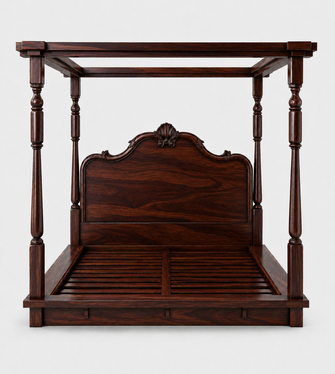 Heritage Canopy Storage Bed