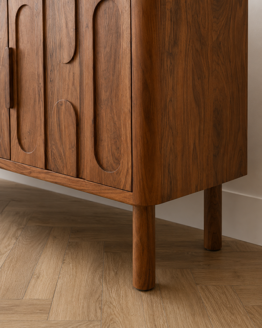 Arlo Sculpted Solid Wood Sideboard