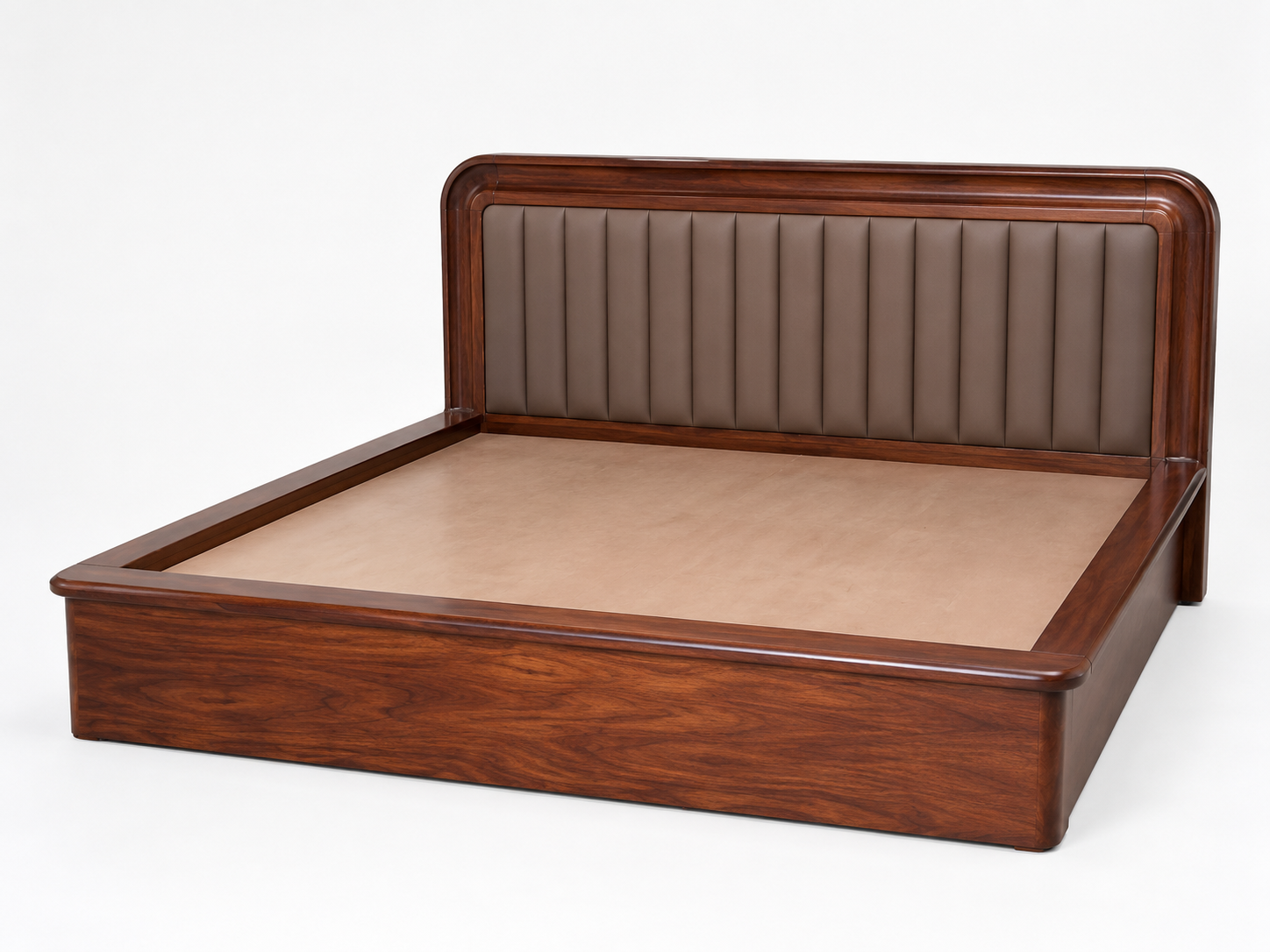 Luxe Upholstered Platform Bed