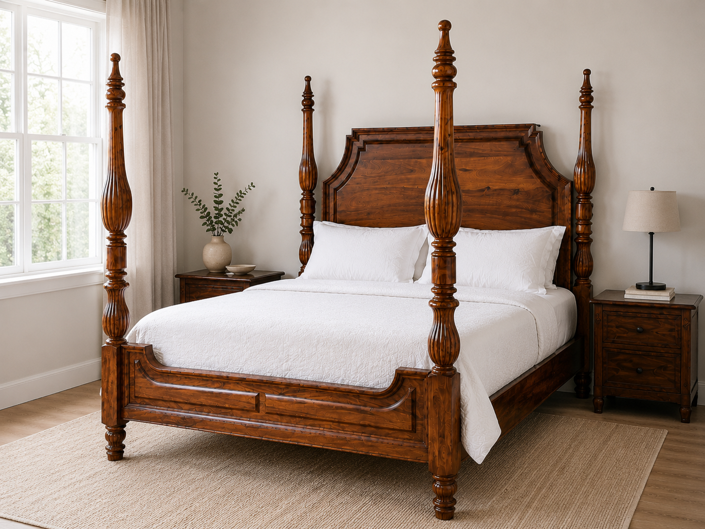 Classic Estate Four Poster Bed