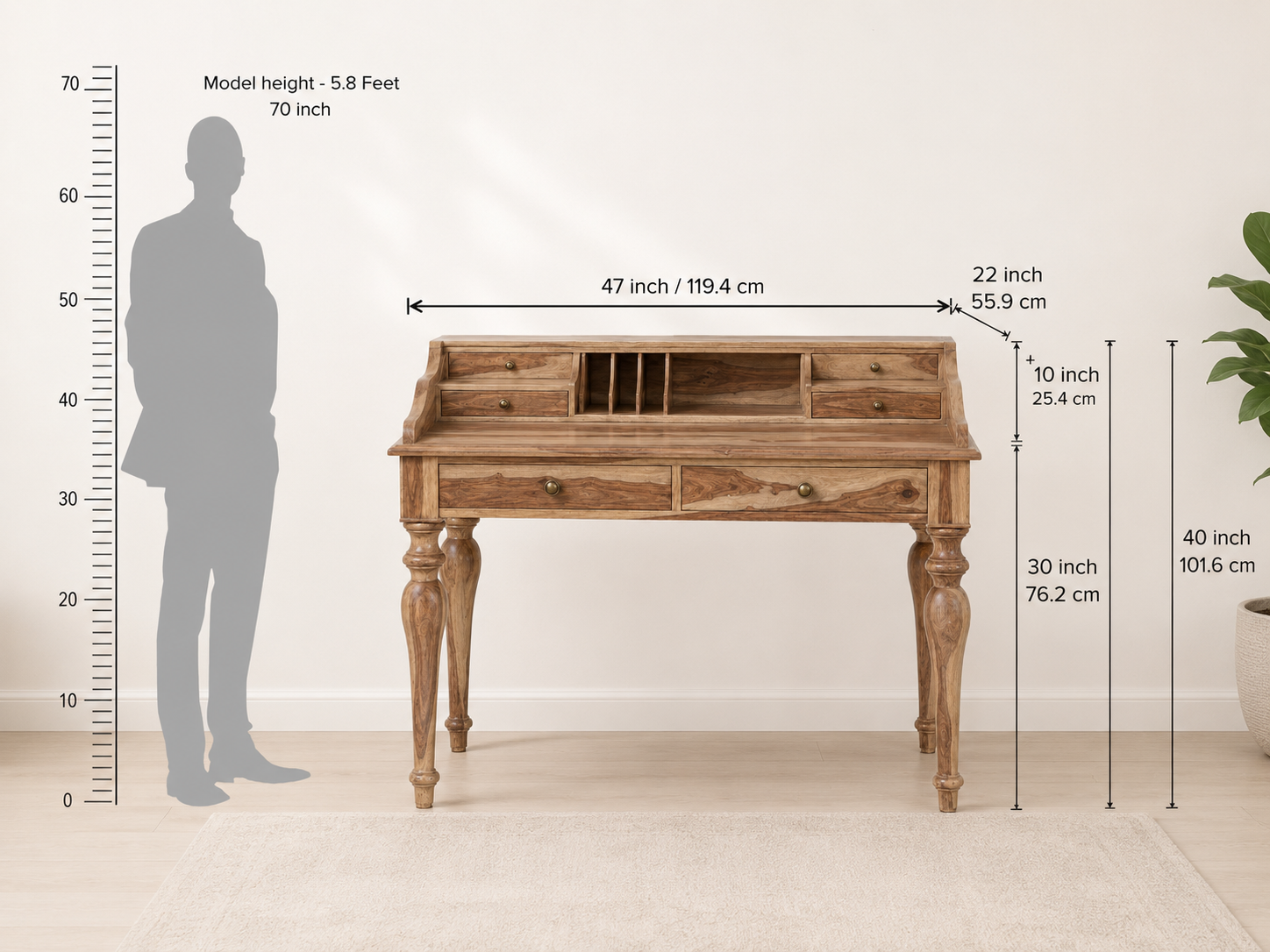 Heritage Secretary Writing Desk