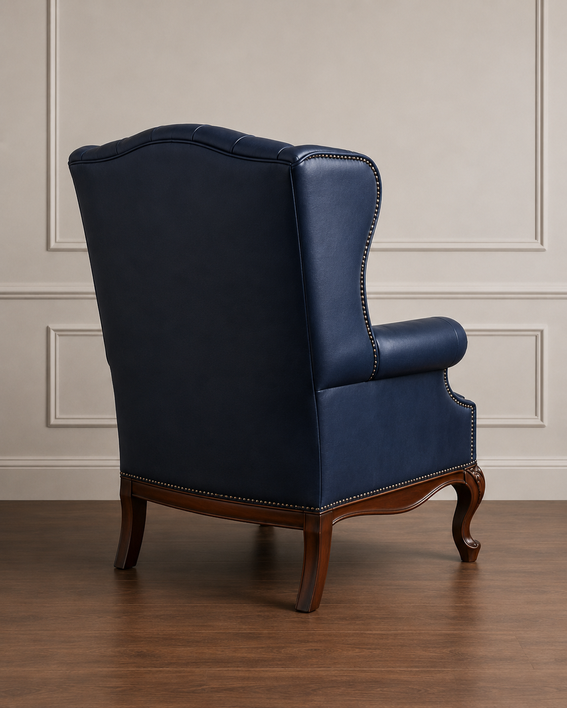 Classic Tufted Wingback Lounge Chair