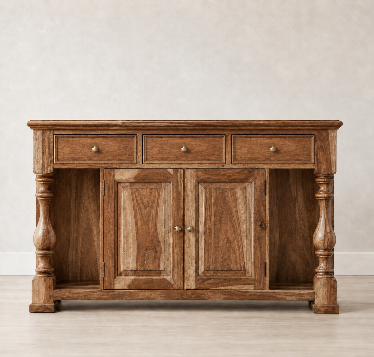 Heritage Haven Solid Wood Sideboard