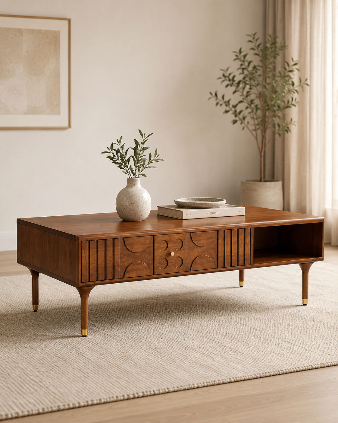 Nova Artisan Solid Wood Coffee Table