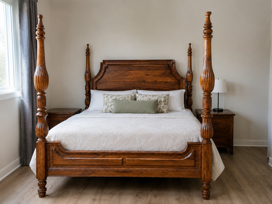 Classic Estate Four Poster Bed