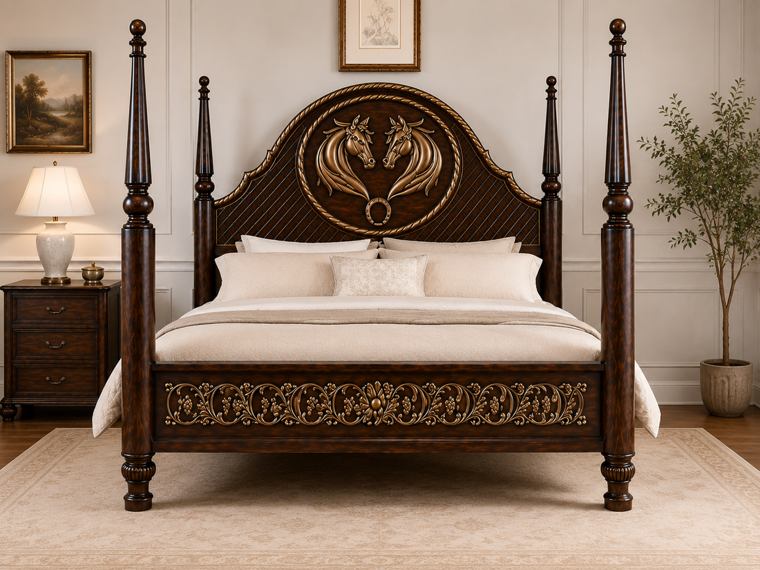Imperial Crest Four Poster Bed