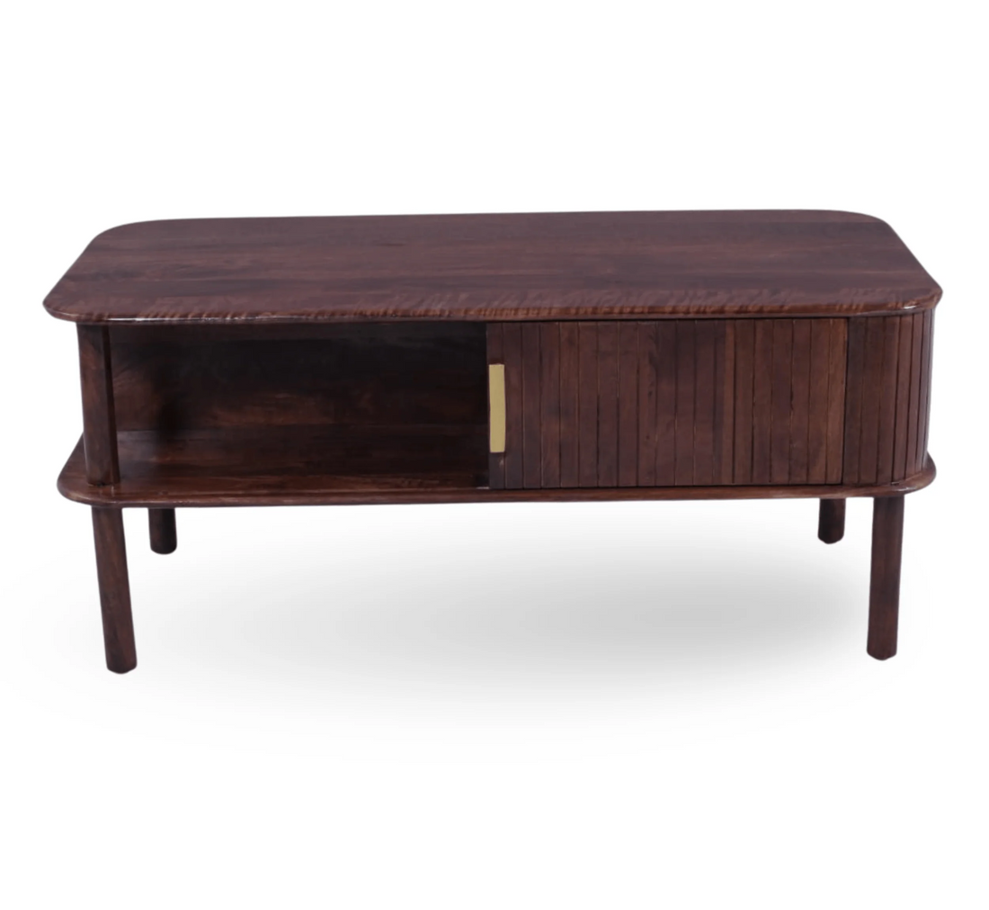 Kram Wooden Storage Centre Table