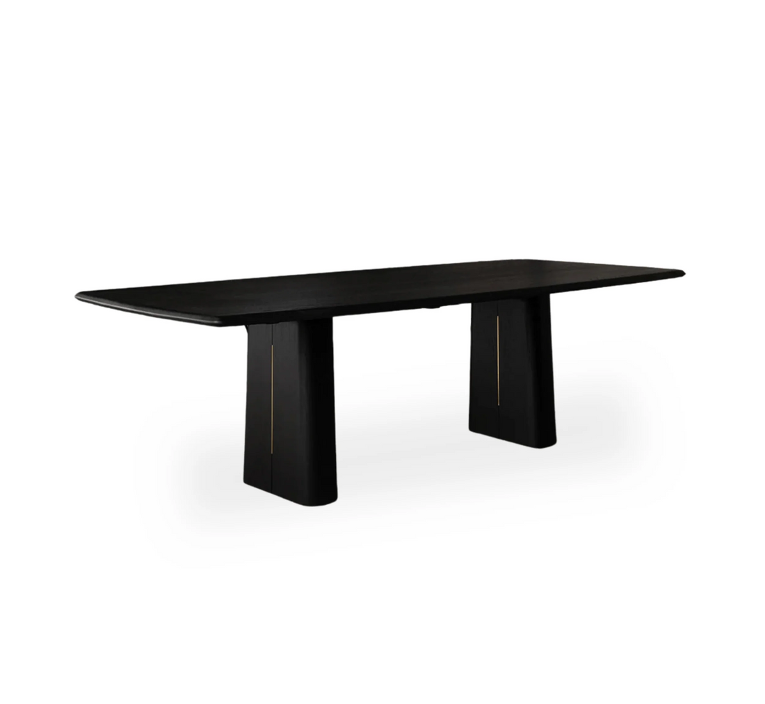 Zen Wooden Dining Table Set with chairs