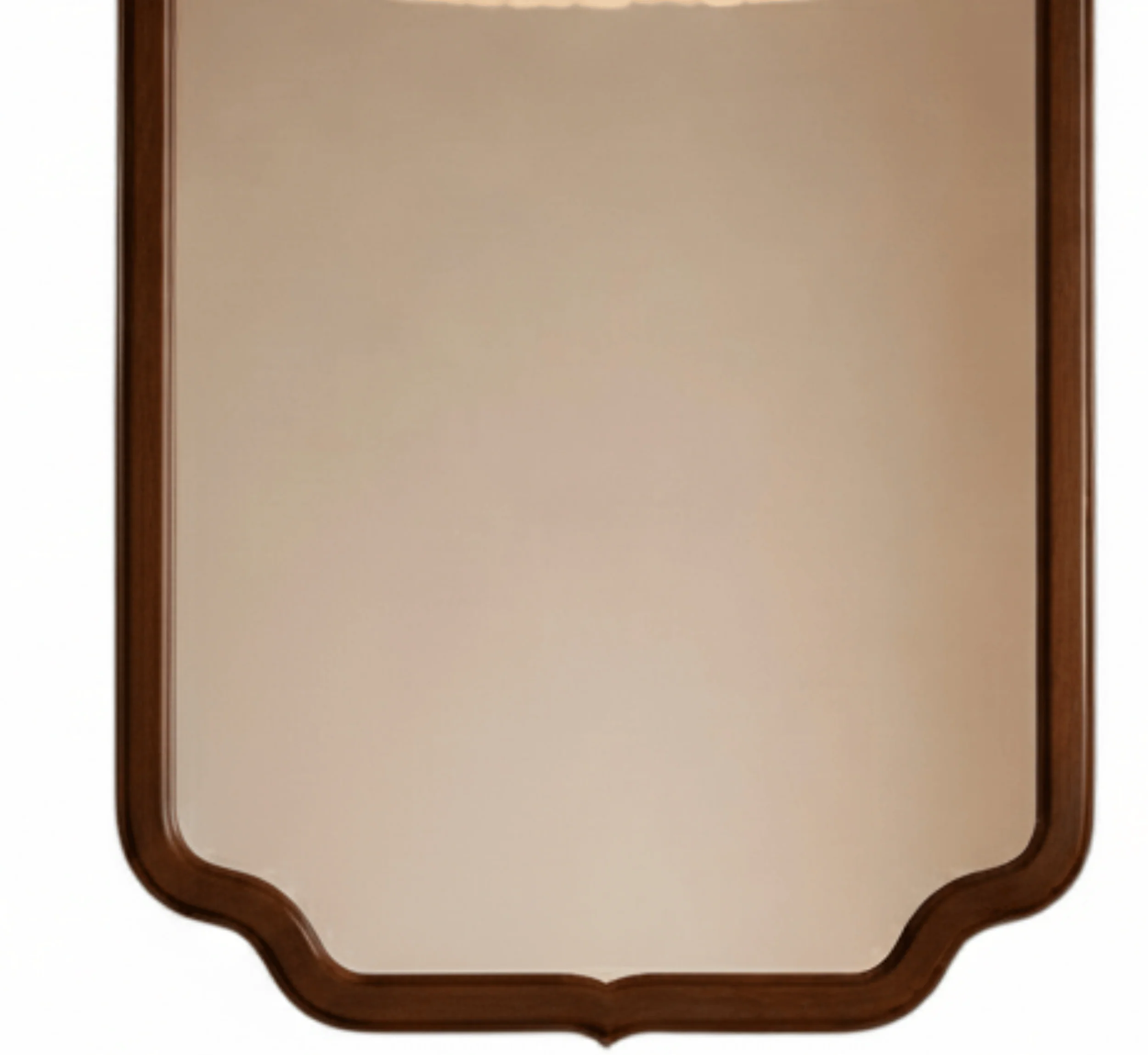 Pedro 40" Wooden Wall Mirror