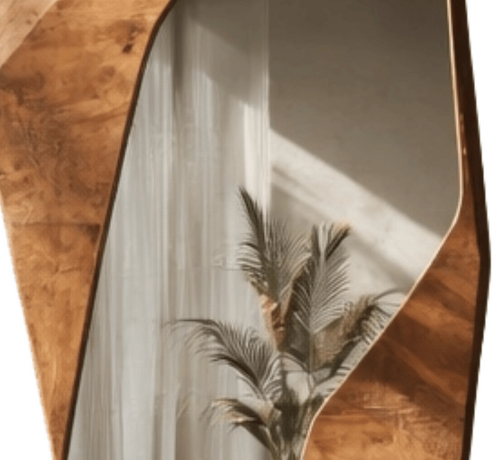 Andreas Abstract Wall Mirror
