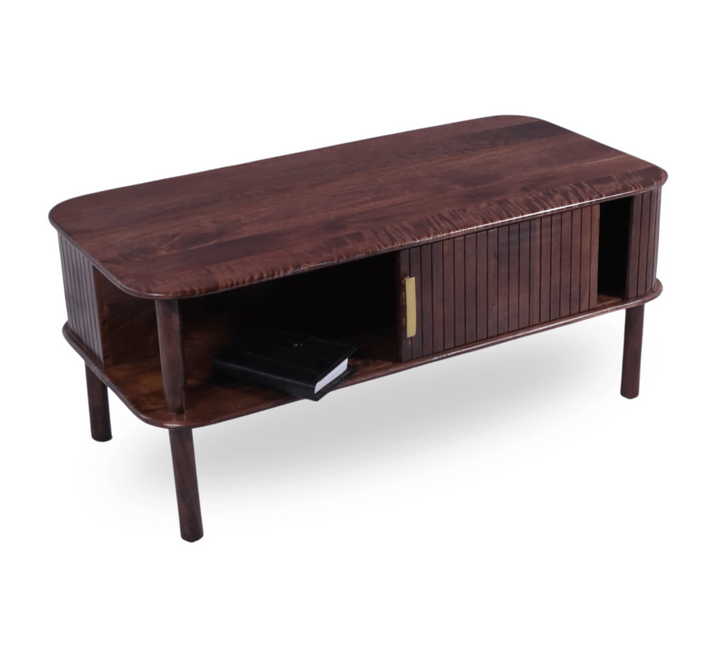 Kram Wooden Storage Centre Table