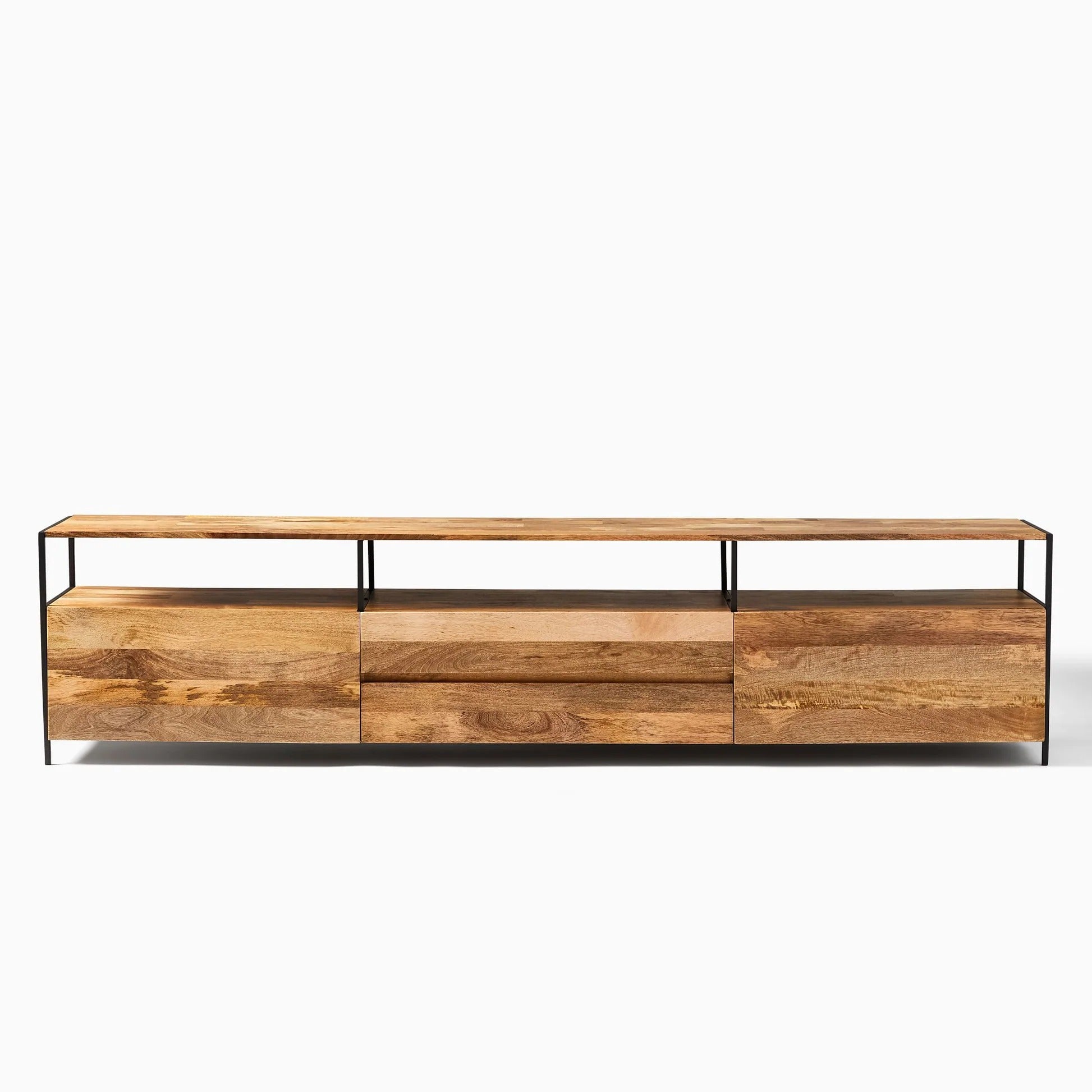 Alec Industrial Storage Media Console