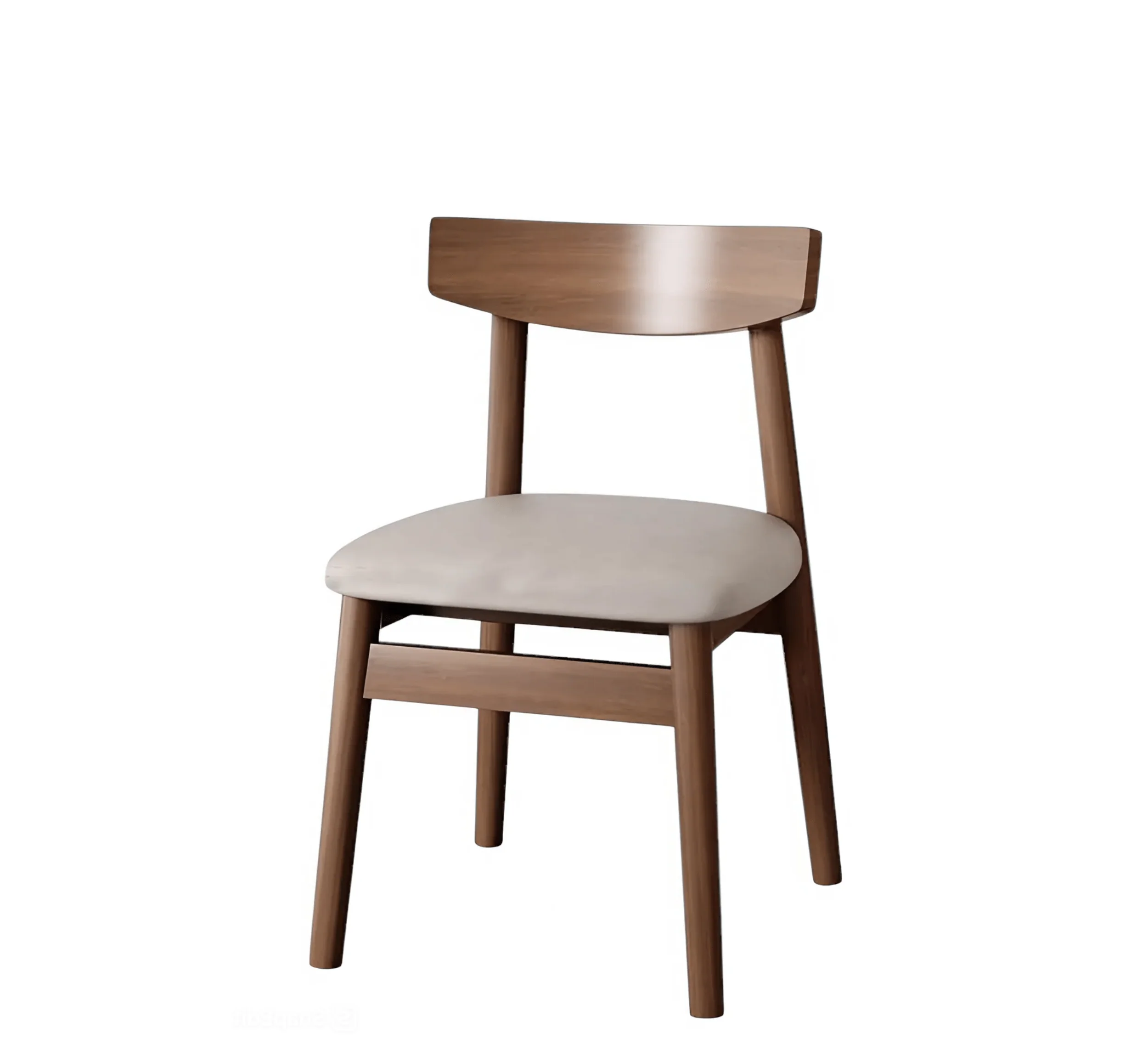 Panache Marble-Top Wooden Dining Table Set