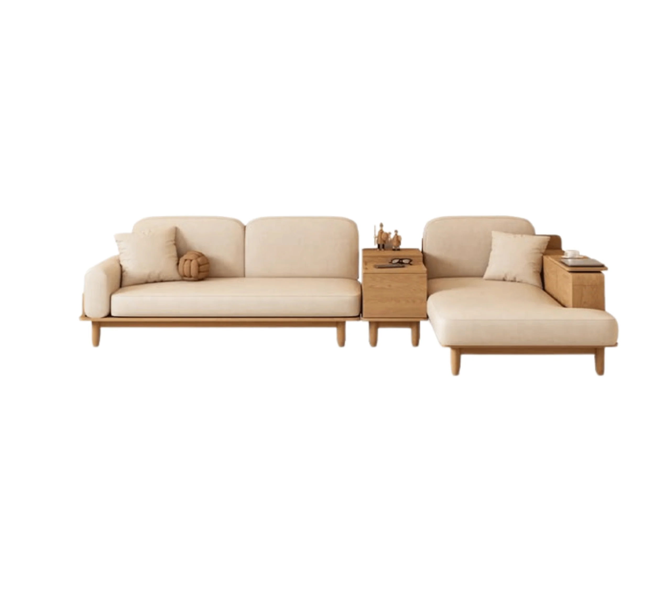 Cara Custom Wooden Upholstered Sofa & Daybed