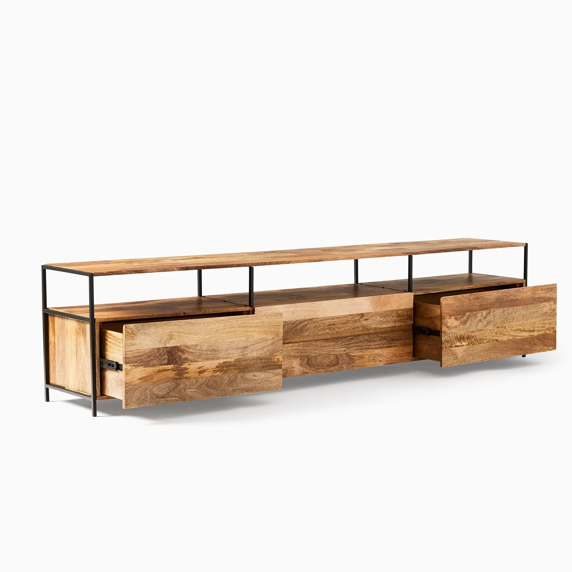 Alec Industrial Storage Media Console