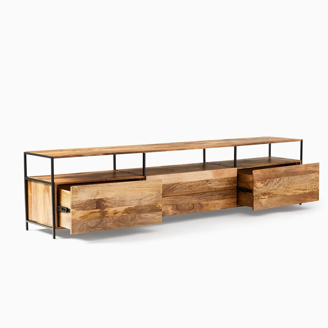 Alec Industrial Storage Media Console