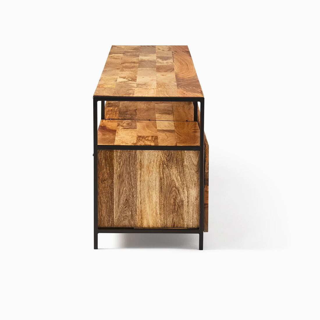 Alec Industrial Storage Media Console