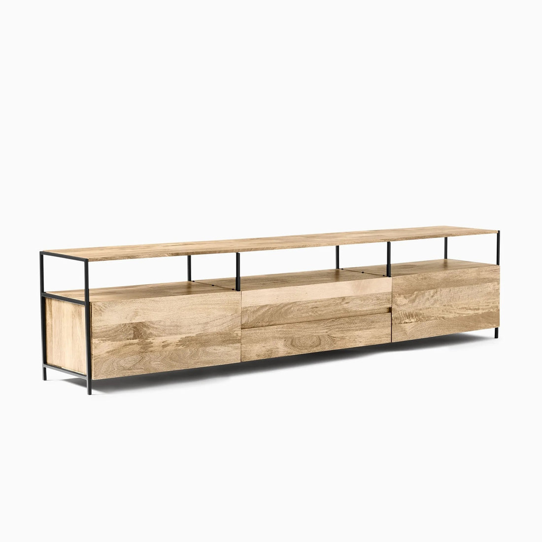 Alec Industrial Storage Media Console