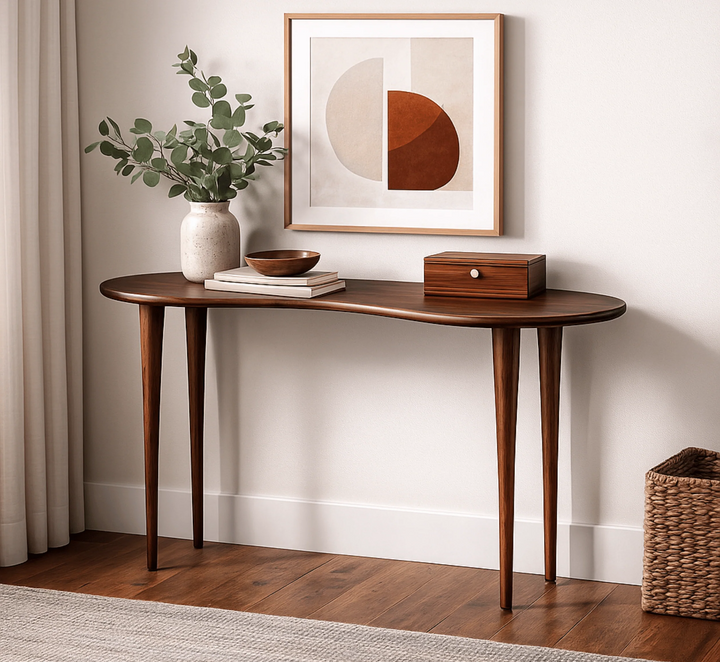 Halo Wooden Console Table