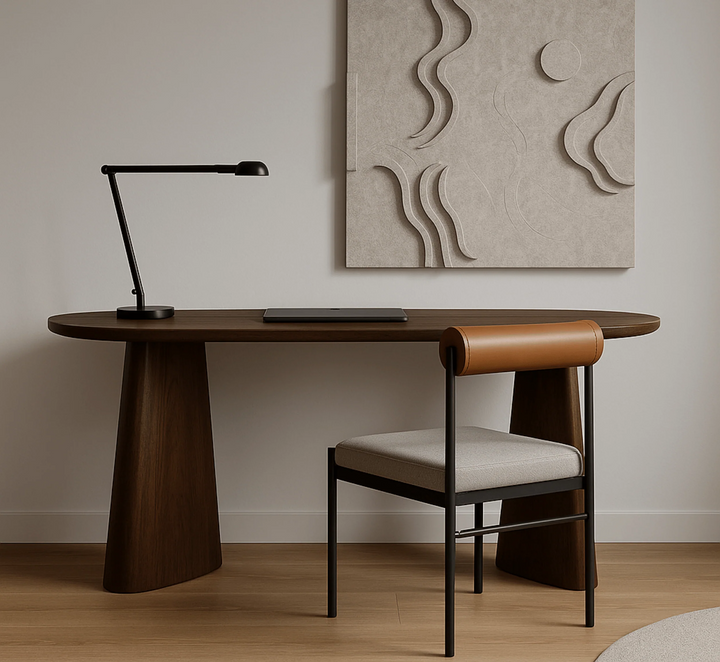 Mia Wooden Home Office Desk