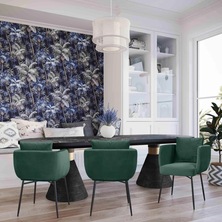 Skyler Solid Wood 8 Seater Dining Table (Oval)