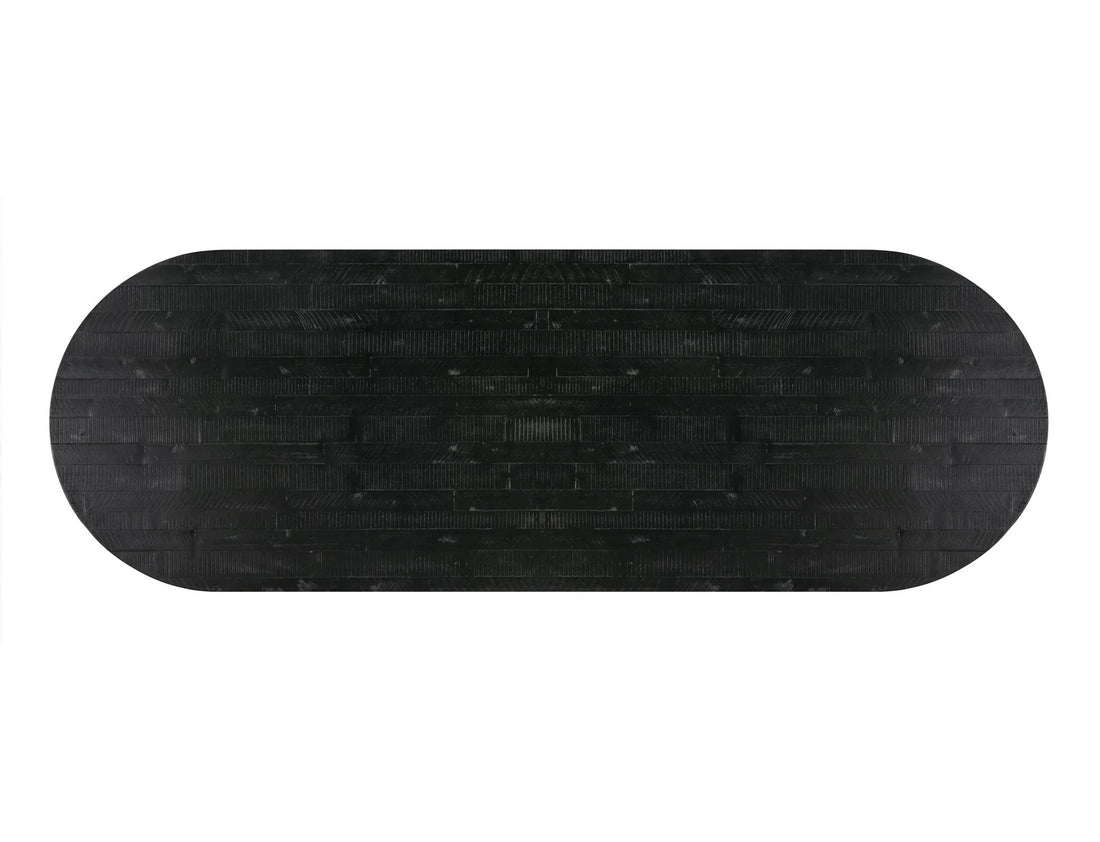 Skyler Solid Wood 8 Seater Dining Table (Oval)